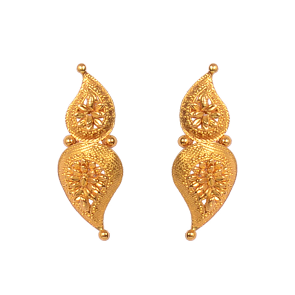 Gold Earrings for Women | Gold earrings designs, Gold earrings for women, Gold  jewelry earrings